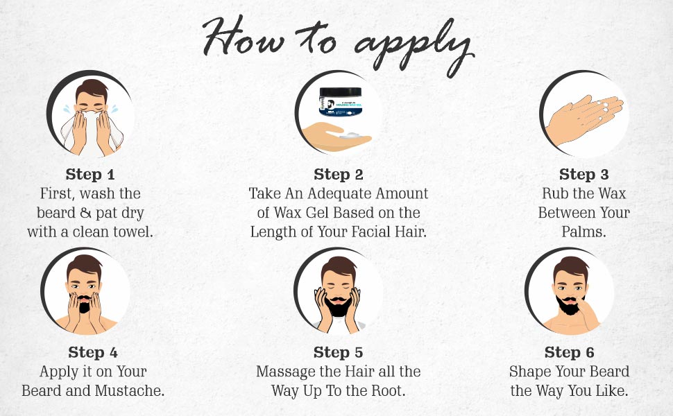 how to use beard gel