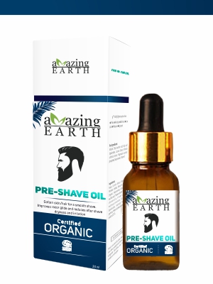 organic pre shave oil
