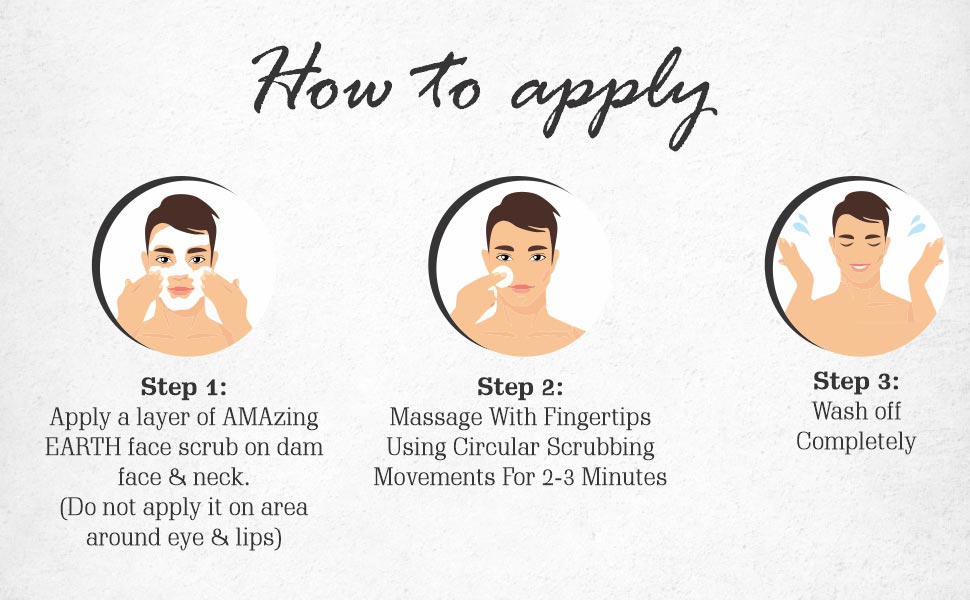 how to use charcoal face scrub
