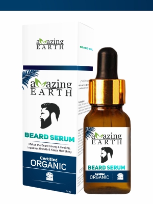 organic beard serum