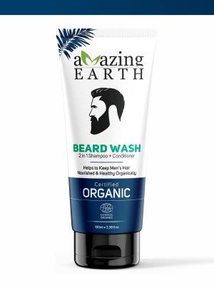 organic beard wash