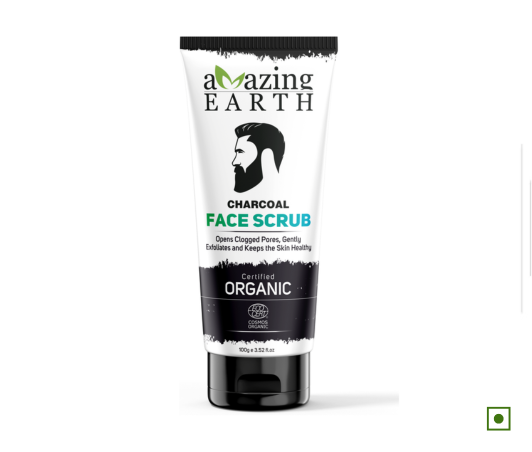 charcoal face scrub